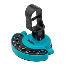 Шаблон (кондуктор) для сверления на 7 отверстий Ø 4/5/6/8/10/12/14 мм с присоской BIHUI (DBGU)