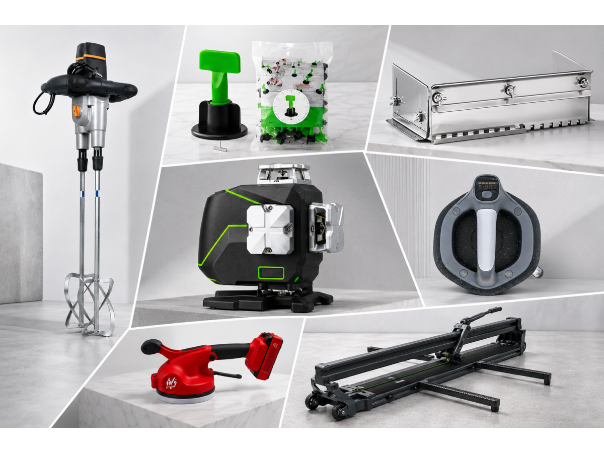 ТОП-7 инструментов, которые реально облегчают работу плиточника