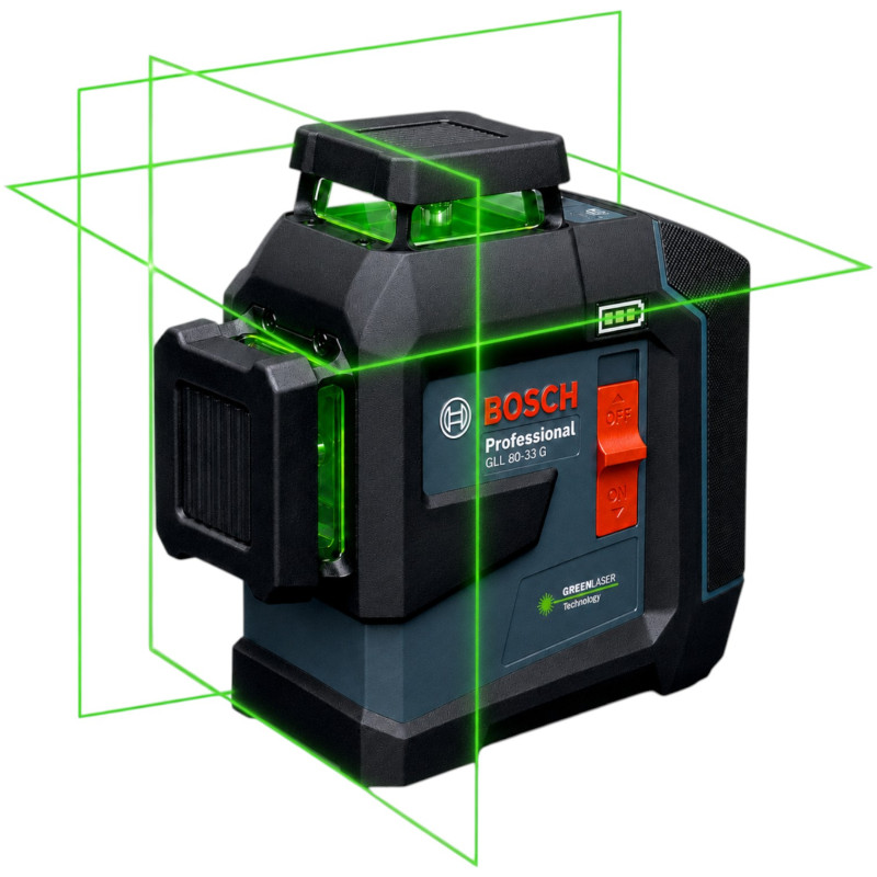 Лазерный нивелир Bosch Professional GLL 80-33 G (0601065501)