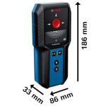 Детектор универсальный для скрытой проводки и дерева Bosch GMS 120-27 (0601081700) – Фото №3