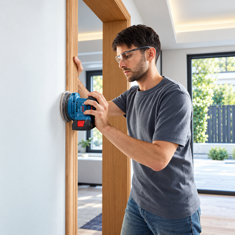 Аккумуляторная эксцентриковая шлифмашина Bosch GEX 185-LI Professional, без АКБ (06013A5020)