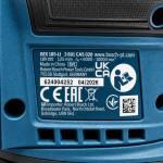 Аккумуляторная эксцентриковая шлифмашина Bosch GEX 185-LI Professional, без АКБ (06013A5020) – Фото №9