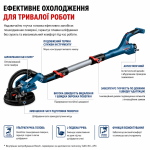 Шлифовальная машина (жираф) Bosch GTR 550 PROFESSIONAL в кейсе (06017D4020) – Фото №14