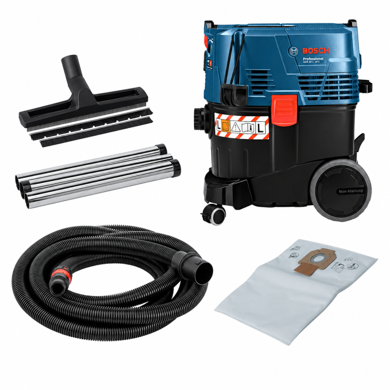 Пылесос строительный профессиональный Bosch GAS 35 L AFC (06019C3200)