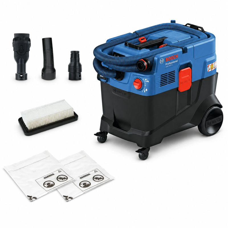 Пылесос строительный промышленный BOSCH GAS 400 A (06019M0020)