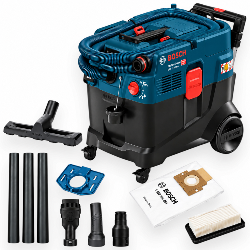 Пилосос будівельний Bosch GAS 12-40 MA Professional (06019M0120)