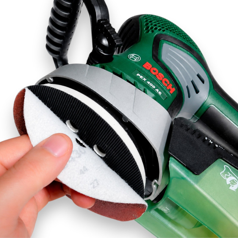 Эксцентриковая шлифовальная машина Bosch PEX 400 AE в кейсе (06033A4000)