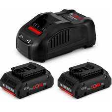 Набір 2 аккумуляторів Bosch ProCORE 18V 4.0Ah+ЗП GAL 1880 CV Professional (1600A016GF)