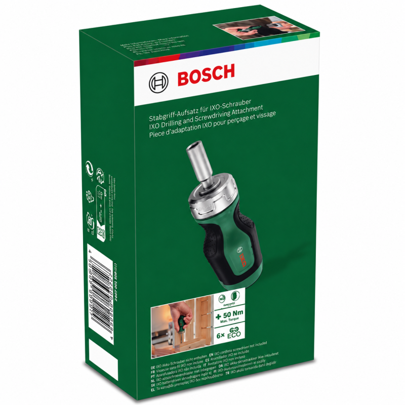 Отвертка с трещоткой Bosch на 6 насадок (1600A032UY)