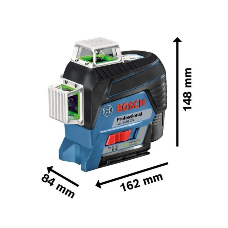 Уровень лазерный (нивелир) Bosch Professional GLL 3-80 G в кейсе (0601063Y00)