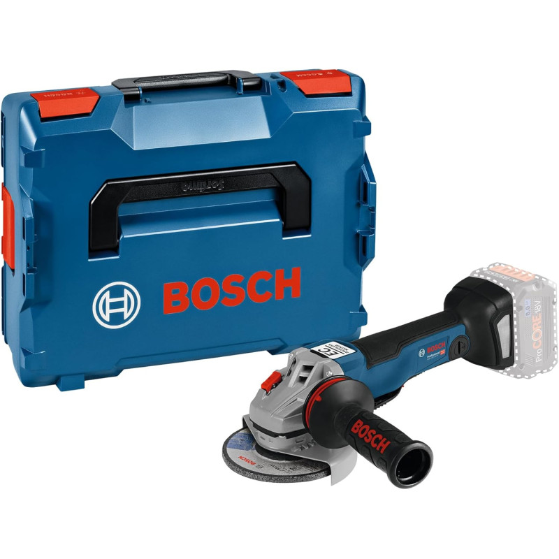 УШМ (болгарка) аккумуляторная Bosch Professional GWS 18V-10 SC, 125 мм, в кейсе (06019G340B)