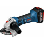Кутова шліфувальна машина (КШМ) болгарка акумуляторна Bosch Professional GWS 18-125 V-LI з АКБ та З/П (0615990L6G) – Фото №1