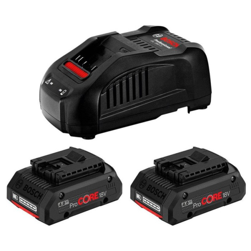 Набор 2 аккумуляторов Bosch GBA 18V 5 Ah + ЗП GAL 1880 CV (1600A00B8J)