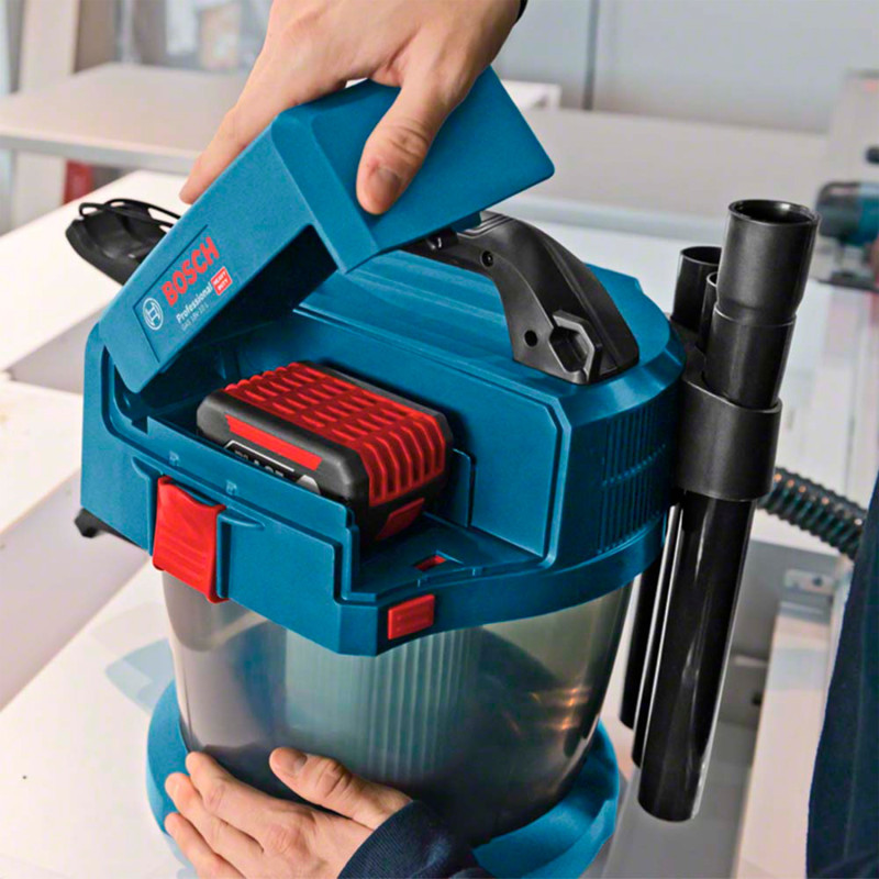 Пилосос будівельний Bosch Professional GAS 18V-10 L, акумуляторний (06019C6302)