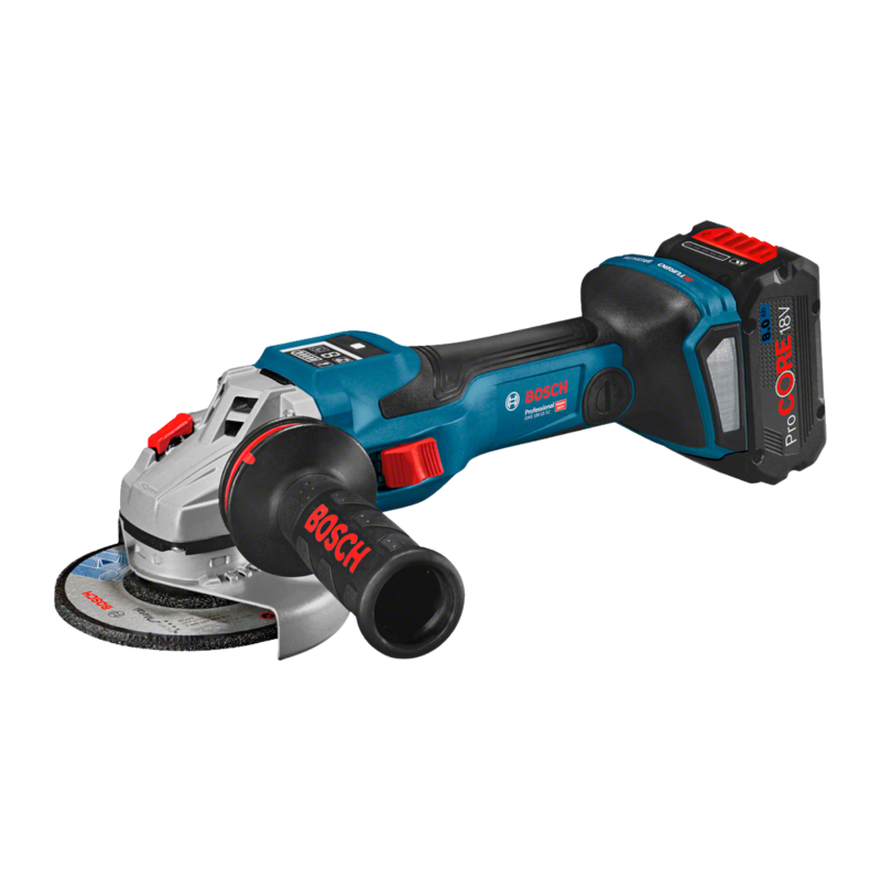 КШМ акумуляторна Bosch GWS 18V-15 SC з рег. об у L-Boxx з Bluetooth (06019H6100)