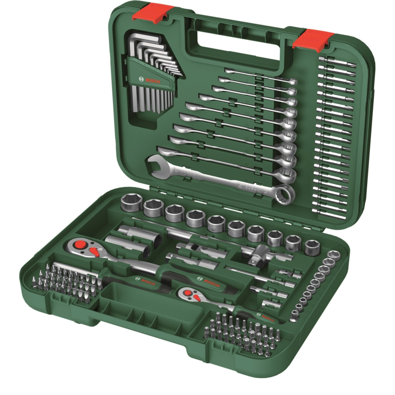 Набір ручних інструментів Bosch Advanced Hand Tool Set  - 132 інструмента (1600A02Z9B)