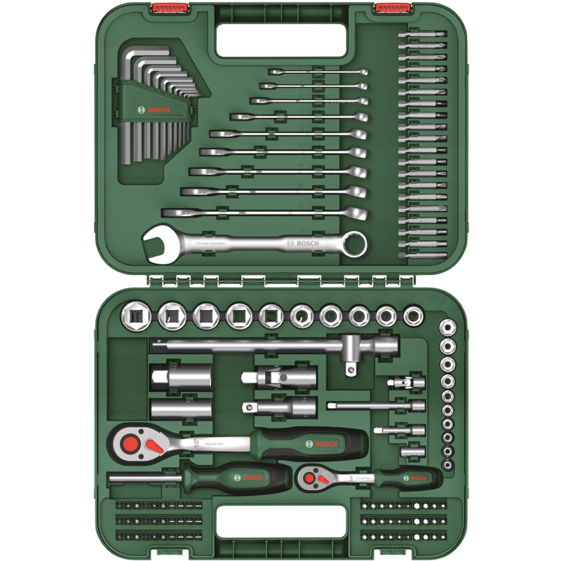Набір ручних інструментів Bosch Advanced Hand Tool Set  - 132 інструмента (1600A02Z9B)