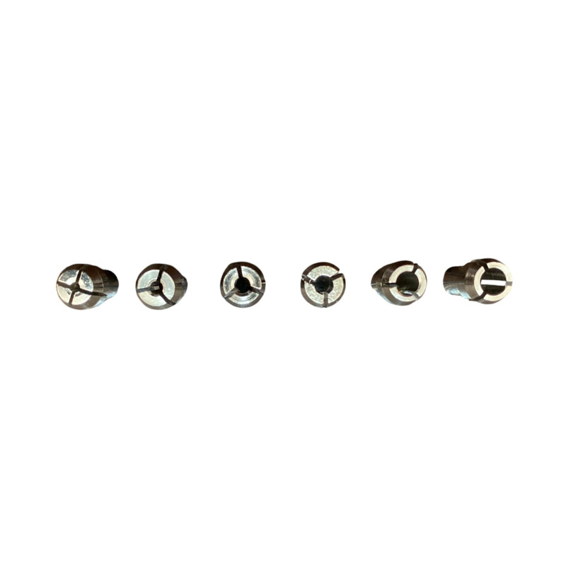 Набір цанг для Dremel 6 шт (1,0; 1,6; 2,0; 2,35; 3,0; 3,2 мм) (07398)