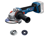 Угловая аккумуляторная шлифовальная машина Bosch GWS 18V‑11 S Professional L‑BOXX 136 (с АКБ и З/У) (06019N4003) – Фото №2
