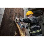 Угловая аккумуляторная шлифовальная машина Bosch GWS 18V‑11 S Professional L‑BOXX 136 (с АКБ и З/У) (06019N4003) – Фото №3