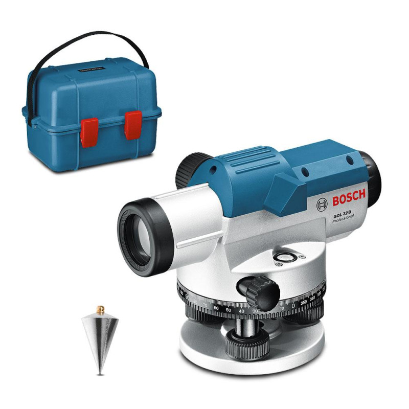 Оптический нивелир Bosch Professional GOL 32 D в кейсе (0601068500)