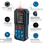 Далекомір лазерний (дальномір) Bosch Professional GLM 50-27 C (0601072T00) – Фото №14