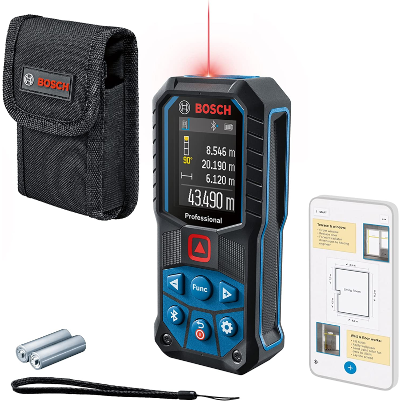 Далекомір лазерний (дальномір) Bosch Professional GLM 50-27 C (0601072T00)