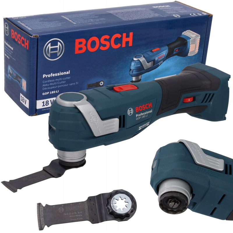 Аккумуляторный многофункциональный резак Bosch GOP 185-LI Professional, без АКБ (06018G2020)