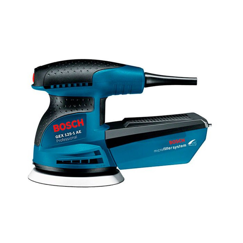 Шлифовальная машина (шлифмашина) эксцентриковая Bosch GEX 125-1 AE Professional (0601387500)
