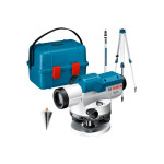 Оптичний нівелір Bosch Professional GOL 20 D в кейсі з штативом BT 160, лінійкою GR 500 (0601068402) – Фото №1