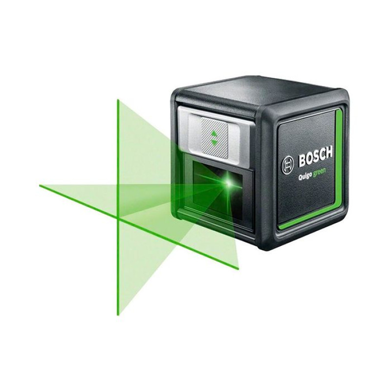 Лазерный нивелир Bosch Quigo green со штативом и батарейками (0603663C03)