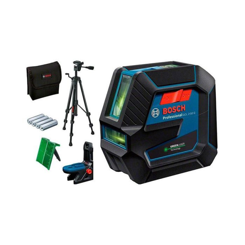 Уровень лазерный (нивелир) Bosch GCL 2-50 G Professional со штативом BT 150 (0601066M01)
