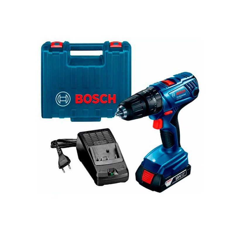 Шуруповерт (шурупокрут) ударний акумуляторний Bosch GSB 180-LI (06019F8307)