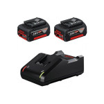 Акумулятор 2 шт + Зарядний пристрій НАБІР Bosch GAL 18V-40 + 2 х GBA 4 Аг (1600A019S0) – Фото №1