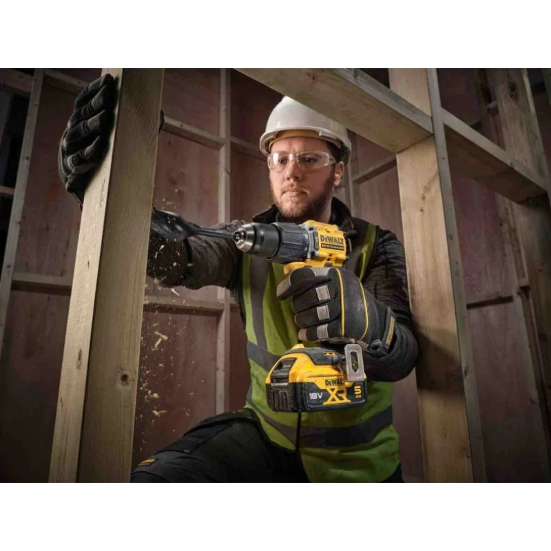 Дрель-шуруповерт аккумуляторная ударная безщеточная DeWALT (DCD799NT)