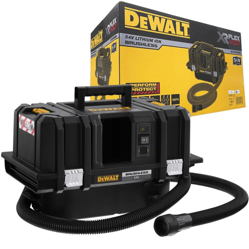 Пылесос аккумуляторный промышленный бесщеточный DeWALT DCV586MN (DCV586MN)