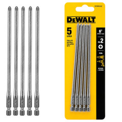 Набор бит DeWALT для DCF6202, PH2×153,4 мм, 5 шт (DT20425)