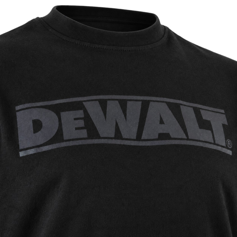 Футболка DeWALT OXIDE T-SHIRT, чёрная, размер L (DWC52-001-L)