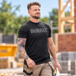 Футболка DeWALT OXIDE T-SHIRT, чёрная, размер L (DWC52-001-L) – Фото №7