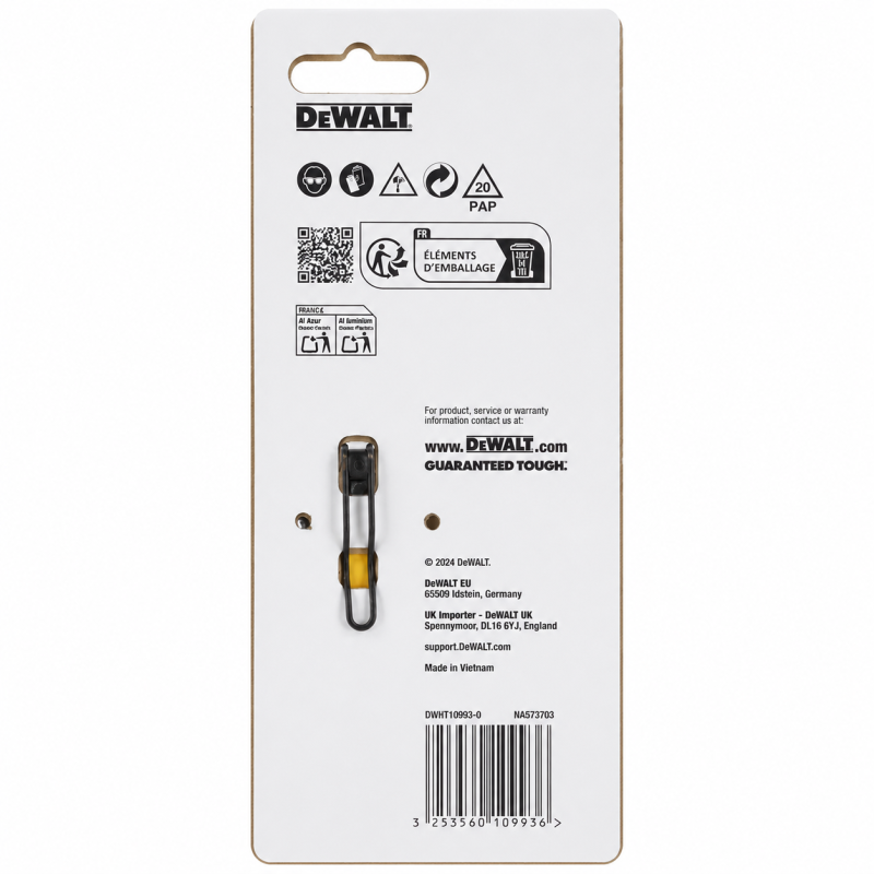 Ніж складаний DeWALT з довжиною леза 84 мм (DWHT10993-0)