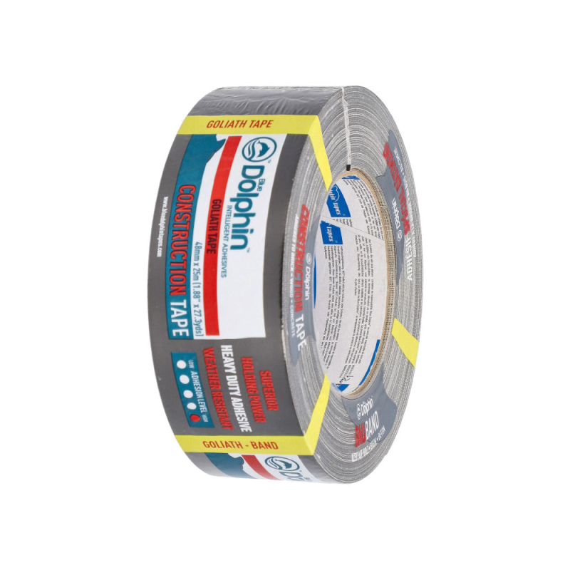 Будівельна стрічка (скотч) BLUE DOLPHIN GOLIATH TAPE 48x25m (500-1-03)