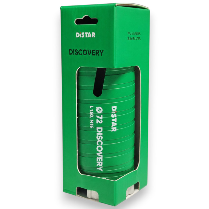 Сверло алмазное DISTAR DDS-W 072x150-5xM16 Discovery (10216025055)