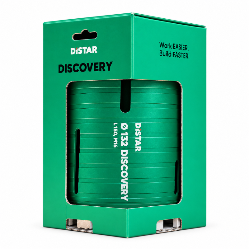 Алмазное сверло Distar DDS-W 132×150-10×M16 Discovery (10216025061)