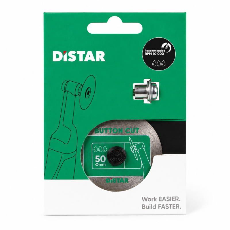 Круг алмазный отрезной Distar ButtonCut 50×0,8×5,8/3,2-3,0F (11120159106)