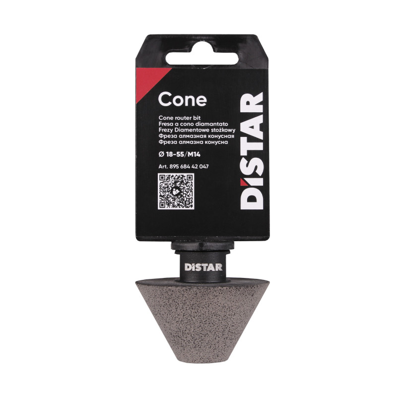 Фреза алмазная конусная Cone 18-55/M14 (89568442047)