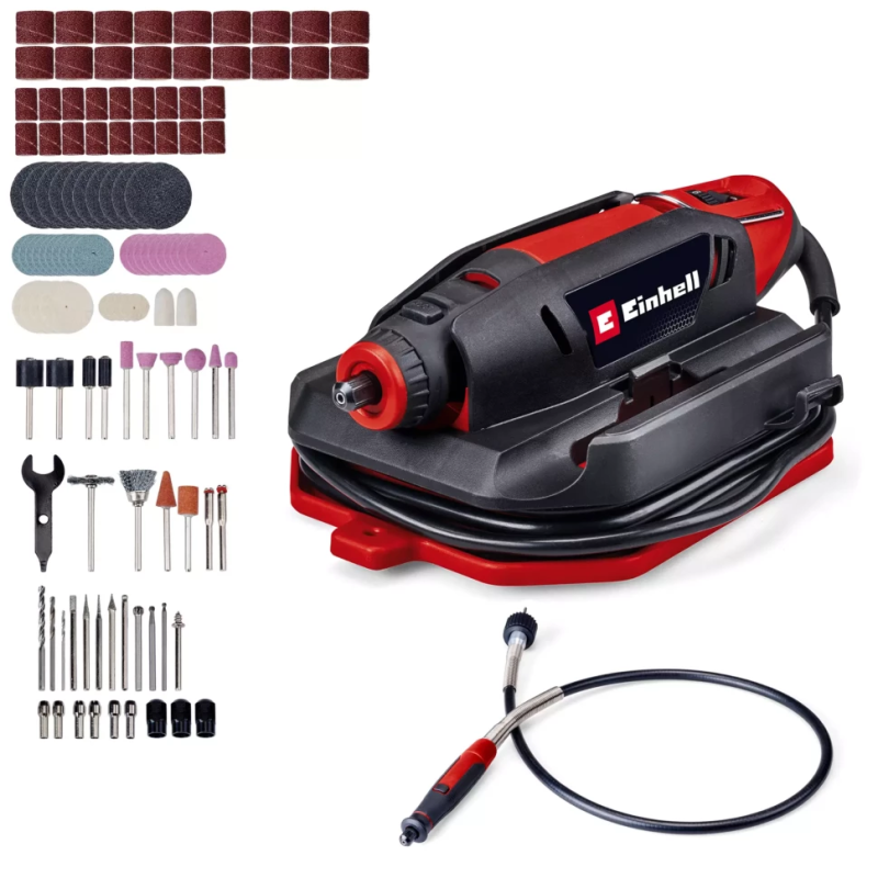 Багатофункціональний гравер Einhell TC-MT 150 E набір 117 од. (4419380)