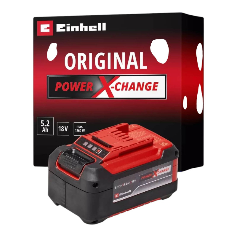 Акумулятор (АКБ) Einhell 18V 5,2 Ah Power X-Change Plus (4511437)