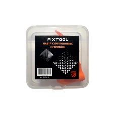 Насадка на шпатель змінна для силікону FIXTOOL НАБІР — 9 шт у боксі (SMFIX-2)