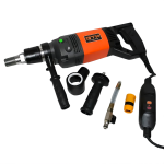 Дрель алмазного бурения GTM с микроударом OND-916PD-G в кейсе (37422) – Фото №1