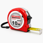 Рулетка HAISSER Compact нейлон в пластиковом корпусе 10м ×25 мм, 2 стопа (22034) – Фото №4
